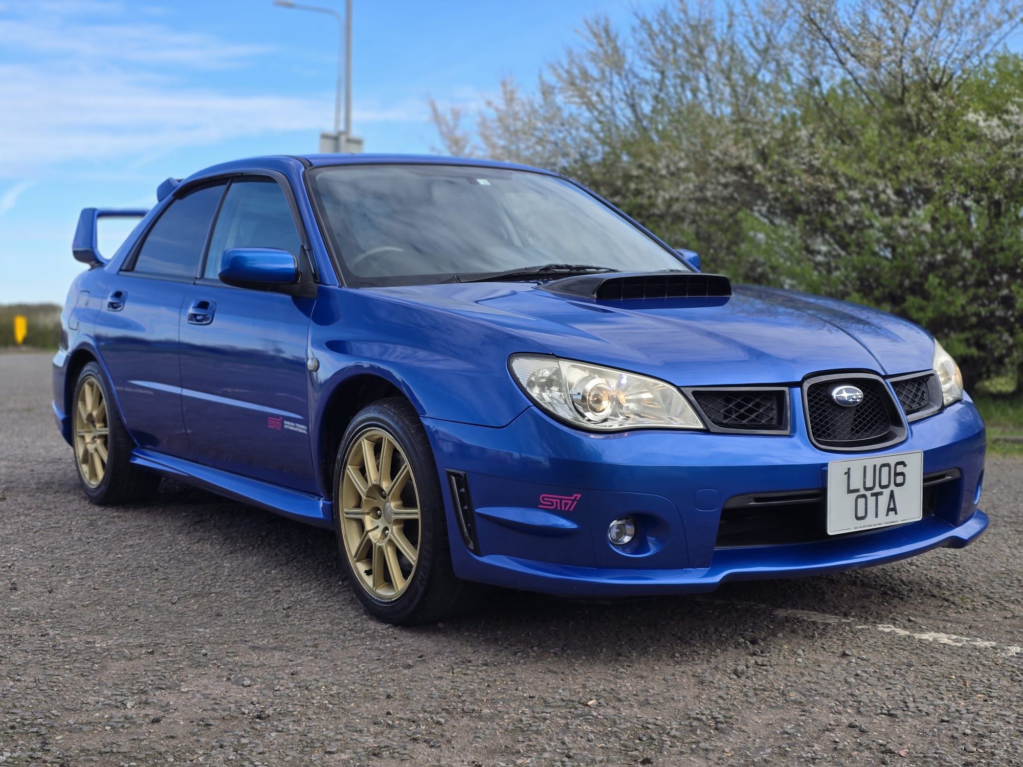 SUBARU IMPREZA WRX STI 2.0 PETROL 2006 JDM Blue Manual