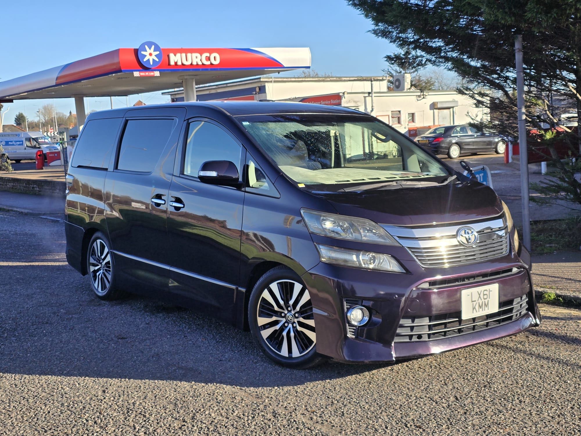 TOYOTA VELLFIRE G 2.4 PETROL 2011(61) 7 SEATERS, DUAL SUNROOF