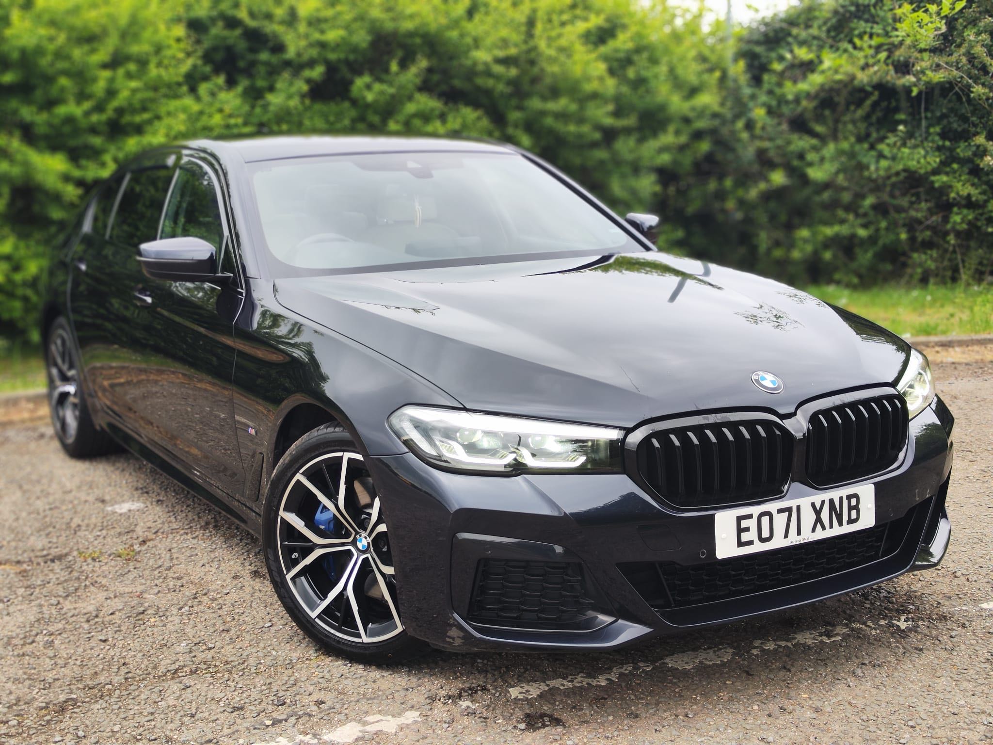 BMW 5 SERIES 530e M Sport BLACK 4dr Auto 2021(71)